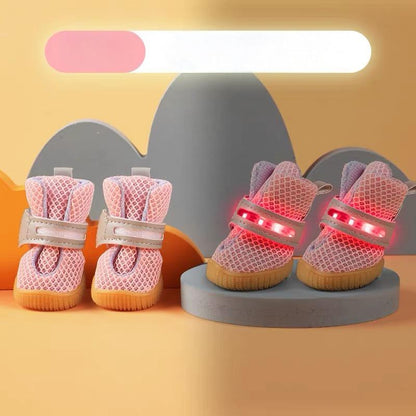 LED Dog Boots™ — Proteção Corajosa para Patas que Ilumina Cada Aventura