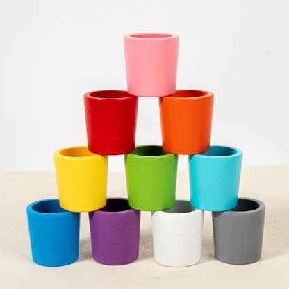 Vibrant Stacking Cups™ — Entfache sofort die Konzentration und Fantasie deines Kindes