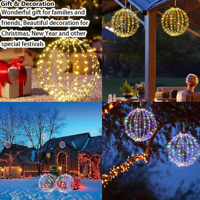 GloboLux LED fénygömbök — vízálló dekoratív kültéri világítás