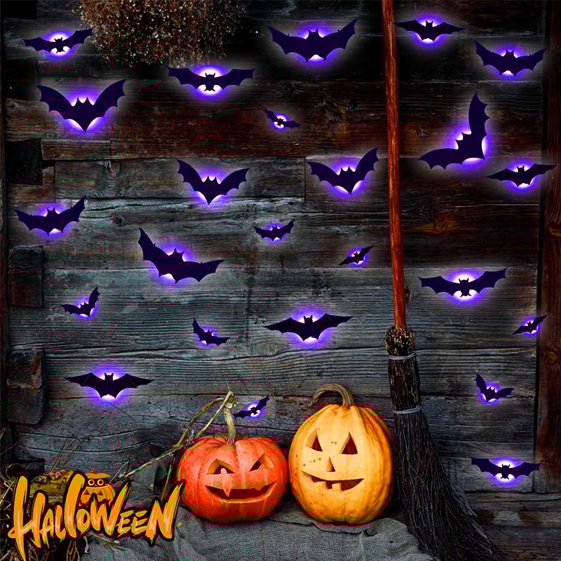 ShadowFright™ — Ignite Terror with Glowing Bats That Haunt Every Corner