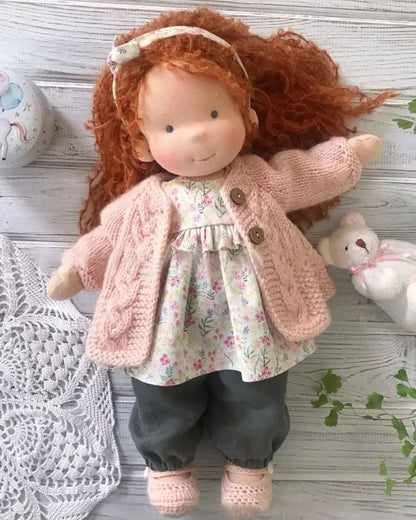 Best Gift for Kids-Handmade Waldorf Doll