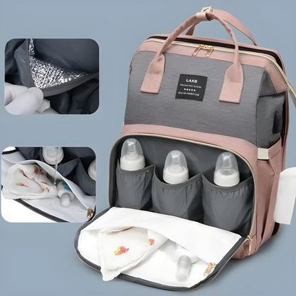 Norlia Travel Duo — Bolsa de Fraldas Conversível e Berço Portátil