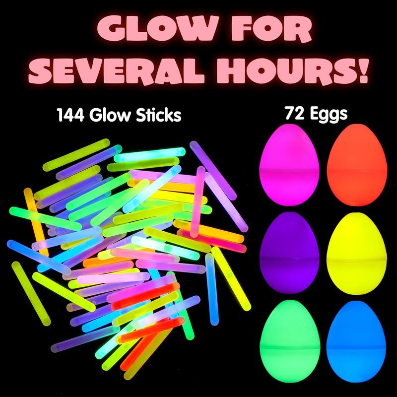 Prefilled Easter Eggs with Toys and Stickers for Egg Hunts 19$ TODAY ONLY