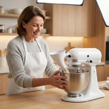 GlideFlow™ Precision Funnel — Stop Messes, Pour Perfectly, Bake Like a Pro Every Time