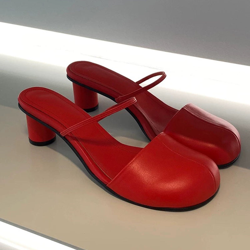 Bold Mid-Height Mules™ — Command Every Room with All-Day Confidence and Unmatched Comfort
