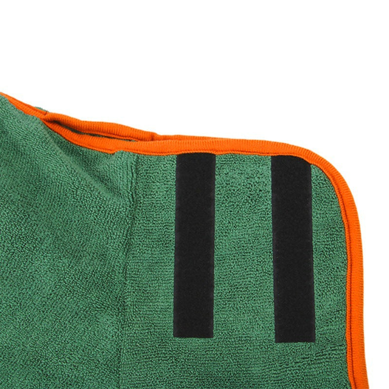 TorrentWrap™ Ultra-Absorberende Huisdierbadjas — Wikkel Je Huisdier in Snel Droog Comfort en Gezellige Warmte