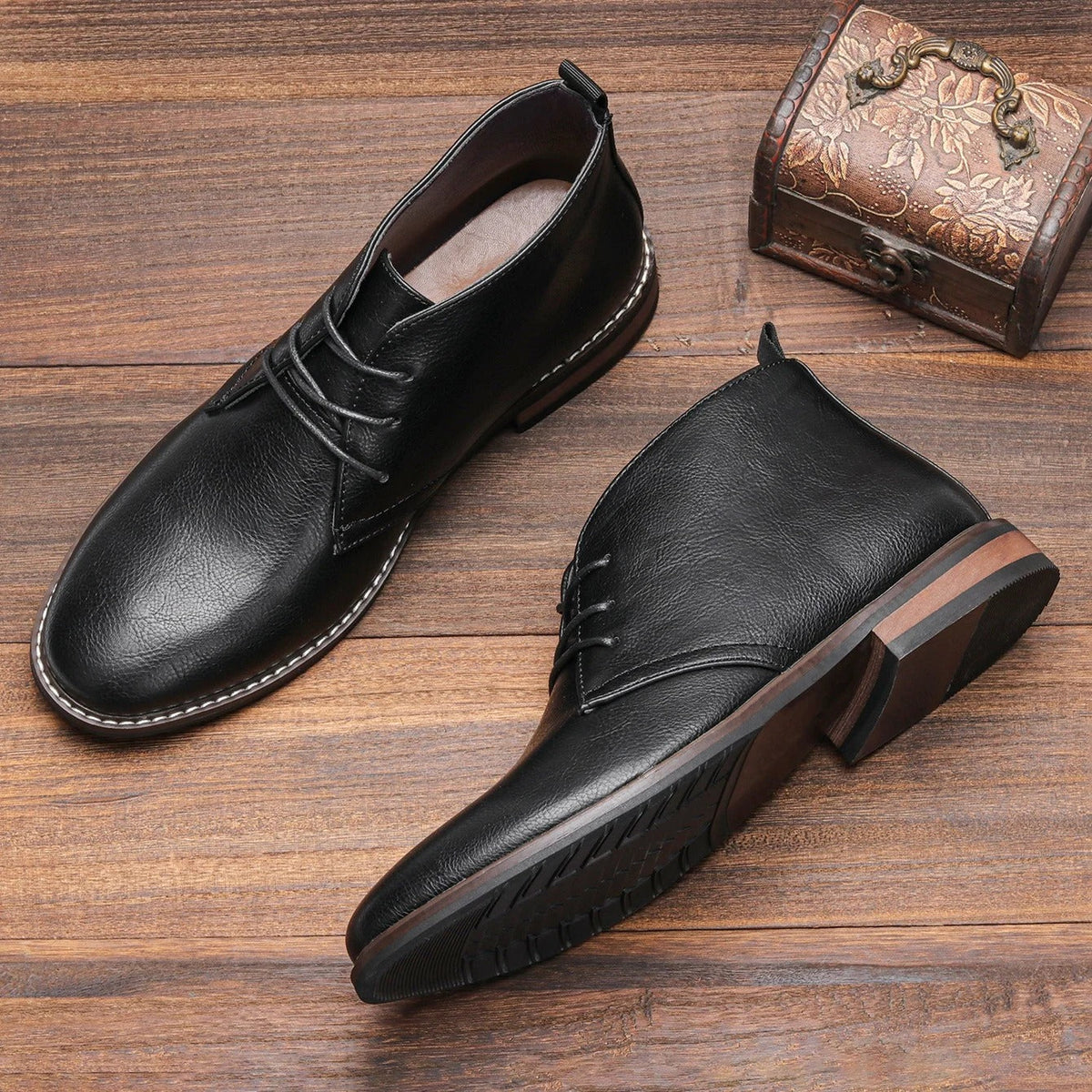 The Baxter Chukka™ — Glijd in Comfort voor de Hele Dag en Beheers Elke Stap met Stijl