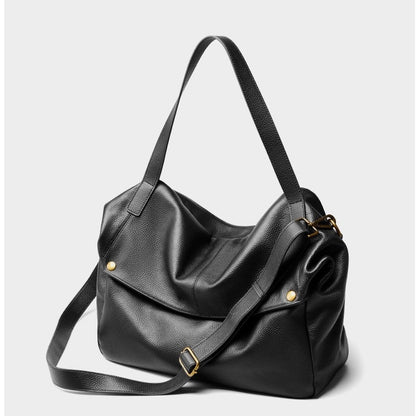 Elara — Women's Genuine Leather Tote Bag with Spacious Design
