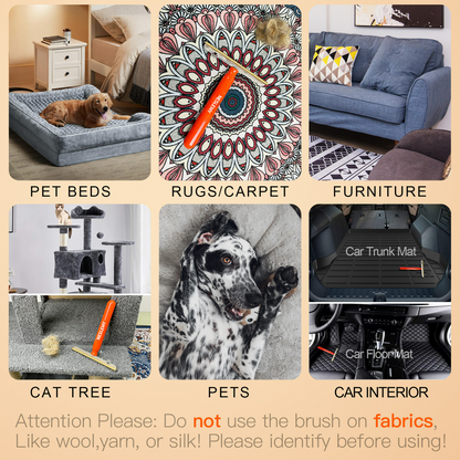 Furronix — Reusable Pet Hair Remover Brush for Home Cleaning