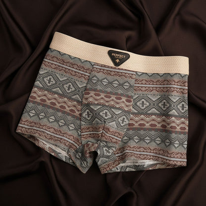 Norla — Økologiske bomullsboxershorts med pustende meshpaneler