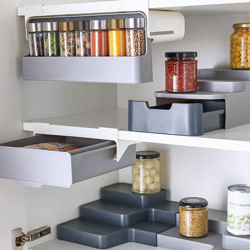 Elara — Compact Kitchen Cabinet Organizer with Easy Installation