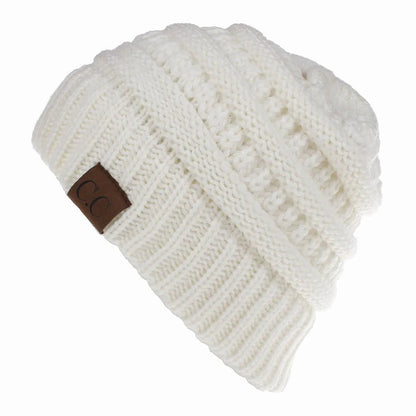 Cable Knit Ponytail Beanie™ — Freeze-Proof Warmth That Keeps Your Hair Flawless All Day
