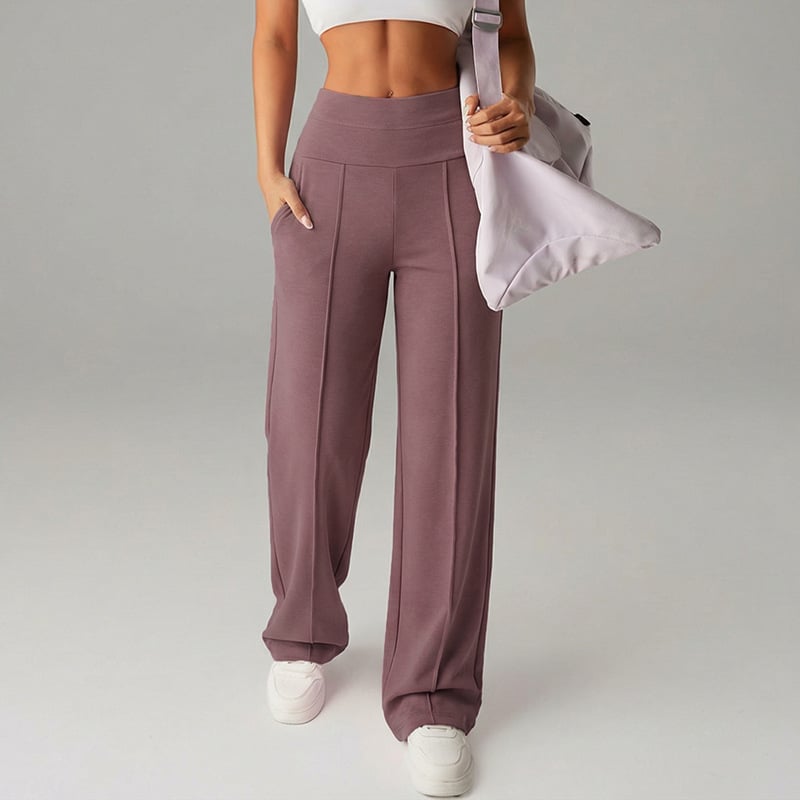 💗LETZTER TAG VERKAUF 50% RABATT⚡50K+ VERKAUFT💕Vionex Damen Schlichte Lockere Gerade Hose