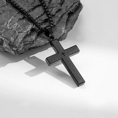 Titanium Steel Cross Necklace™ — Carry Unshakable Faith and Inner Strength Everywhere You Go