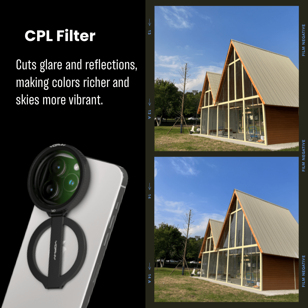 NorviMag Creator Kit — iPhone Magnetic Mount with CPL & ND64 Filters