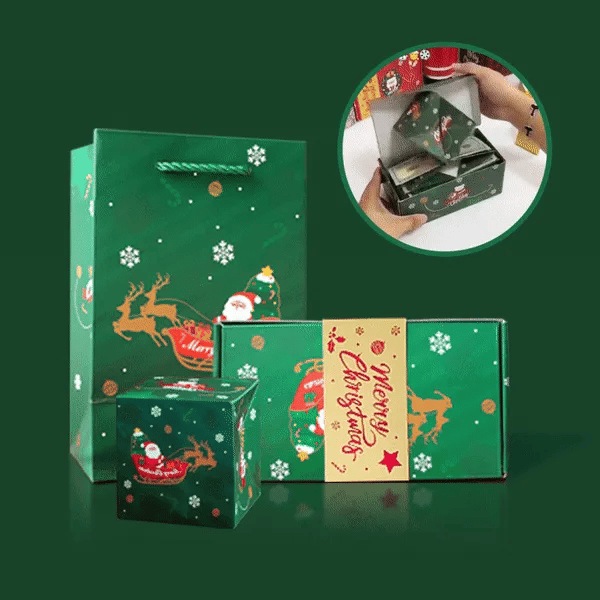 Pop-Up Cube Box™ — Skap uforglemmelig glede og eksplosiv feiring med hver gave