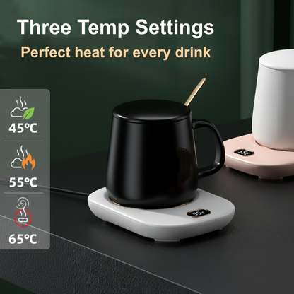 Digital Heated Coaster™ — Command Your Perfect Sip with Cozy, Custom Warmth Every Time