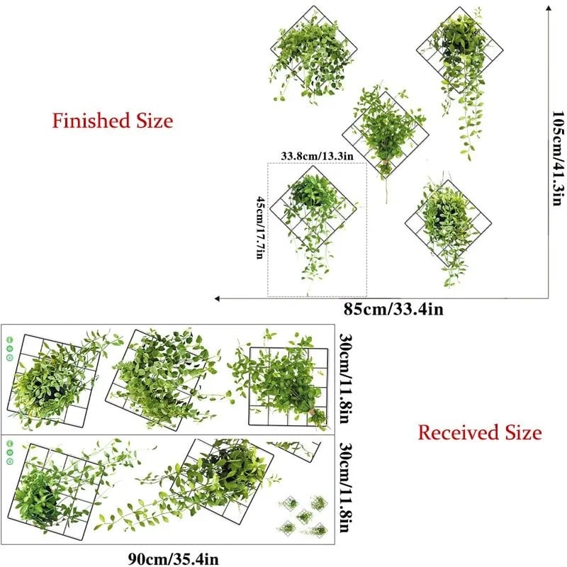 3D Greenery Wall Stickers™ — Instantly Turn Lifeless Walls into Lush, Vibe-Charging Oases