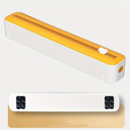SlicoWrap — Präziser Küchenfolien-Schneider mit Doppelklingen-Design