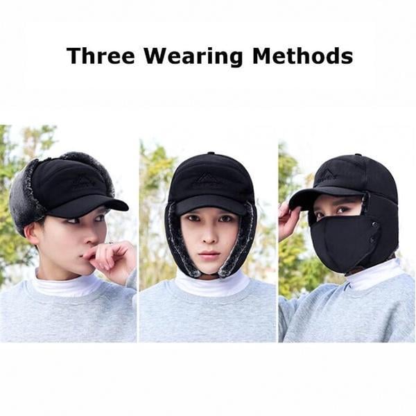 Eldrin — Men’s Windproof Winter Ski Hat with Removable Mask