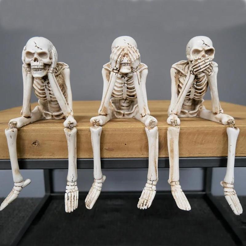 No Evil Statues™ — Ignite Dark Humor and Haunt Every Room with Bold Attitude