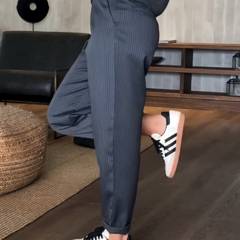 Pantalon Blazer Taille Haute UltraSculpt™ — Imprégnez Chaque Pièce d’une Confiance Qui Dure Toute la Journée