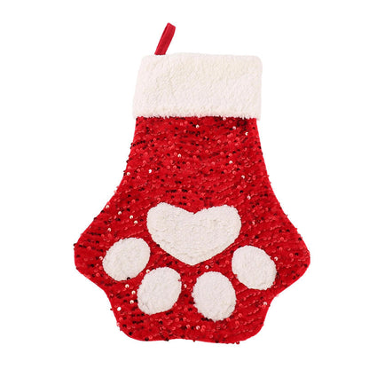 SequinCat Paw Stocking™ — Przemień Święta w Olśniewającą, Nieodpartą Celebrację