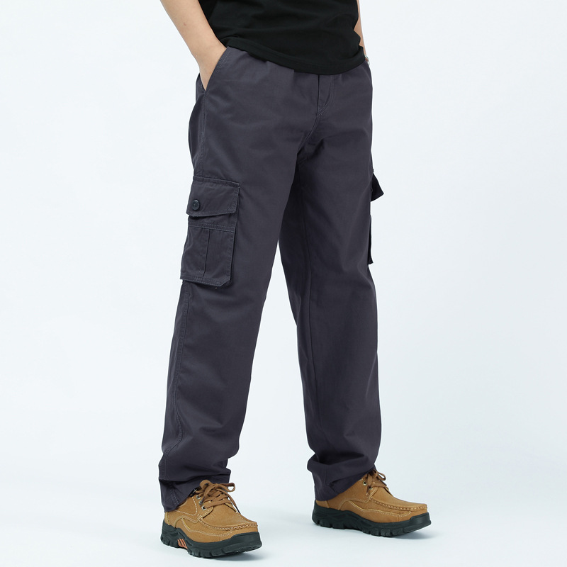 StratoVex Men’s Multi-Pocket Cargo Pants