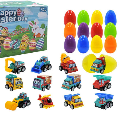 Prefilled Easter Eggs with Toys and Stickers for Egg Hunts 19$ TODAY ONLY