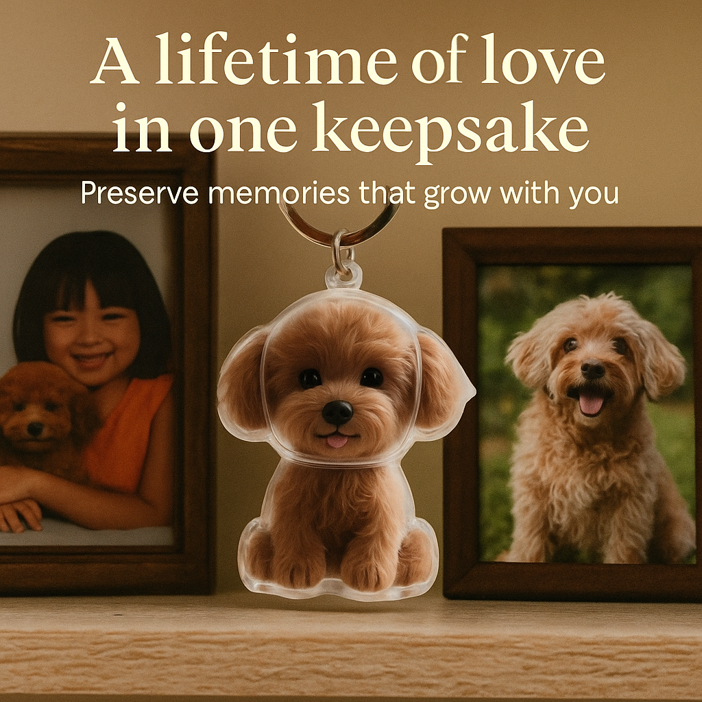 MinimalistPetTribute™ — Tieni il Tuo Amato Compagno Sempre Vicino al Cuore