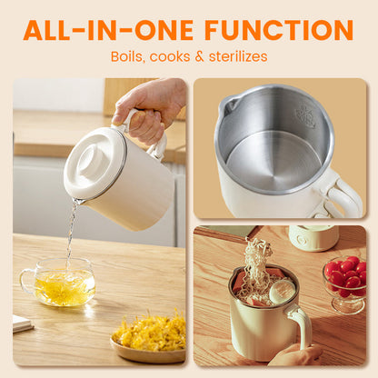 Collapsible Kettle™ — いつでも熱くて純粋な飲み物で冒険に火をつけよう