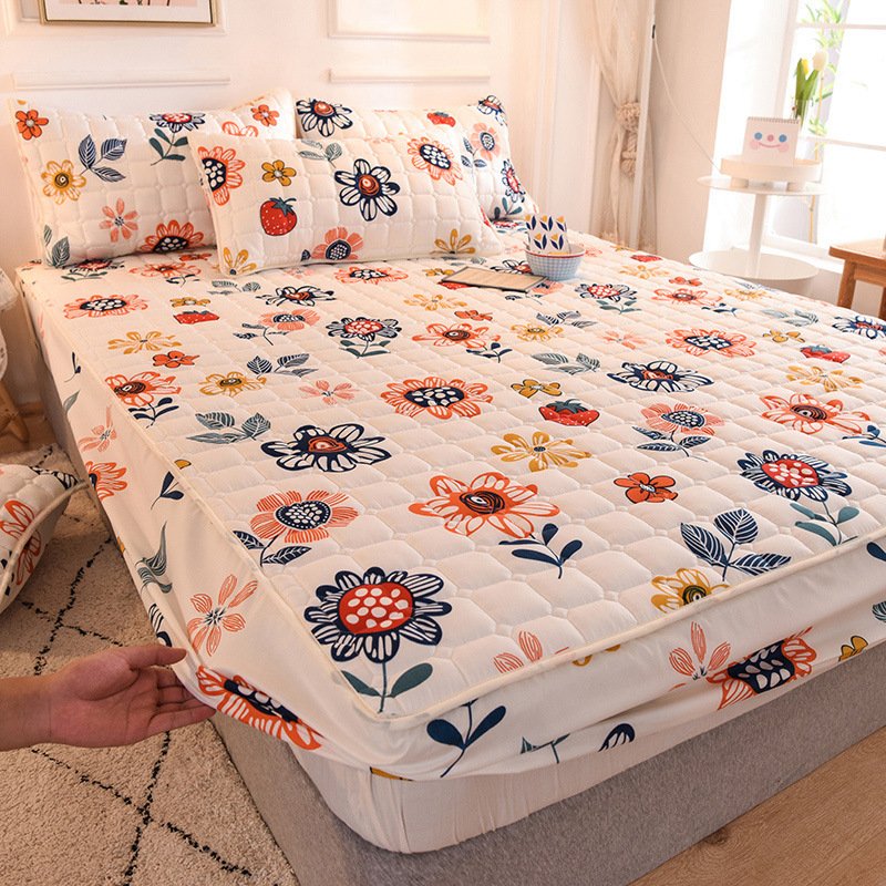 Zaylen Breeze Mattress Cover — Soft Breathable Cotton-Polyester Blend