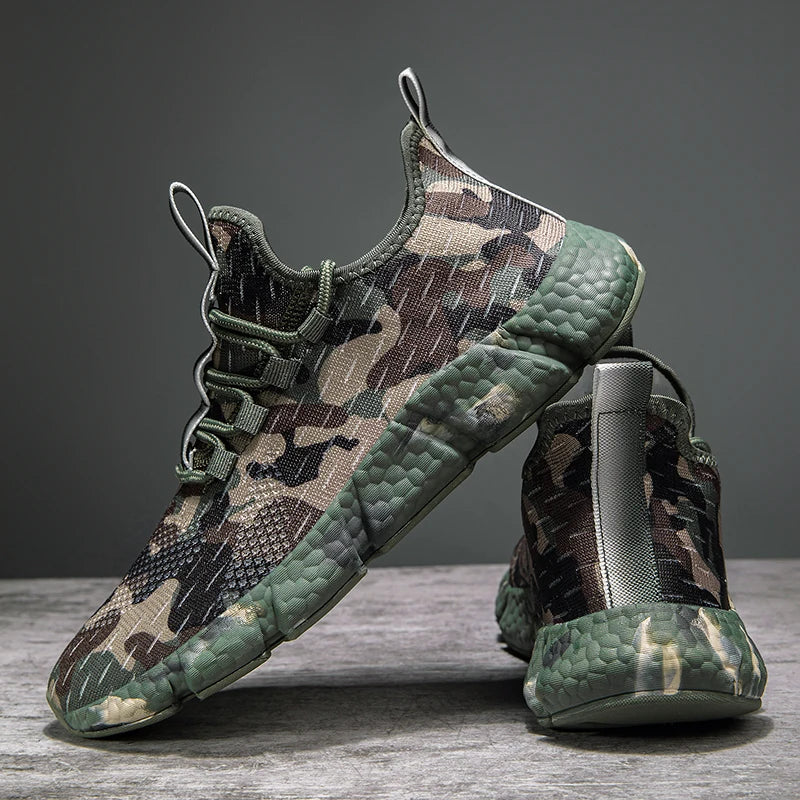 Virellos — Sneakers Traspiranti Mimetiche con Supporto Ammortizzato