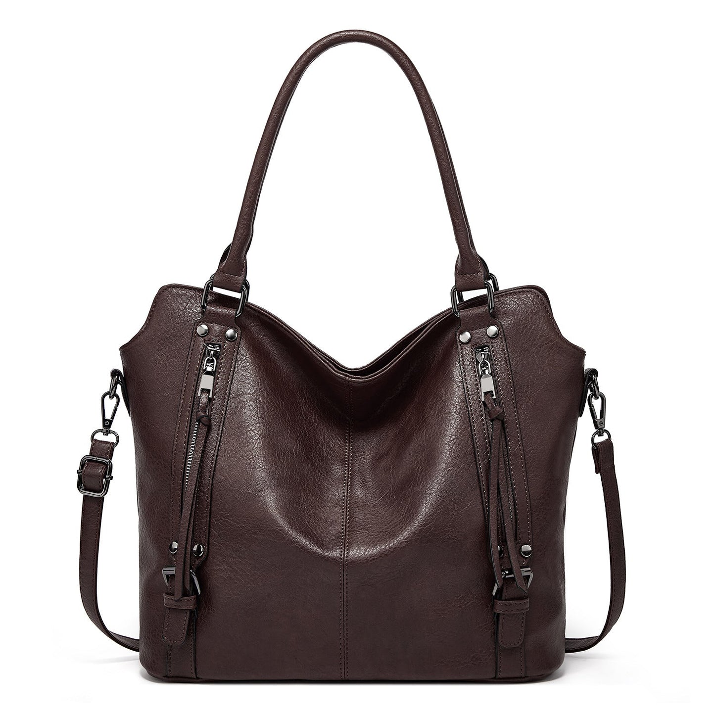 Textured PU Leather Tote™ — Chame Atenção com Estilo Sem Esforço e Confiança Inabalável