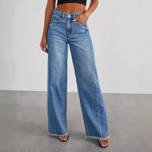 High-Rise Relaxed-Fit Jeans™ — Ziehen Sie mühelos mit 90er-Jahre-Style und unaufhaltsamem Selbstvertrauen alle Blicke auf sich