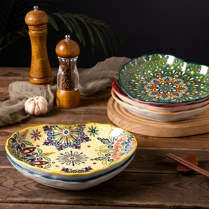 Mirelle Deep Plates™ — Accendi ogni pasto con colori vivaci e stile senza macchie