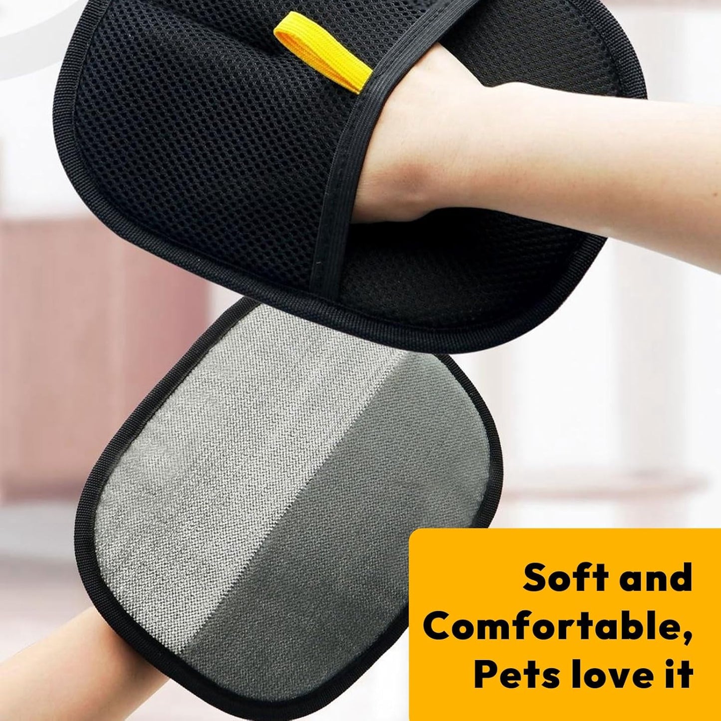 VeLuxer™ HairAway Gloves — Effortless Pet Hair Control That Makes Your Home Shine