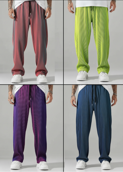 Pantaloni a Righe BreatheEasy™ — Rimani Fresco, Sicuro e Impeccabile Senza Sforzo per Tutto il Giorno