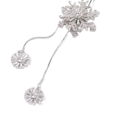 Vixora - Women's Snowflake Pendant Necklace