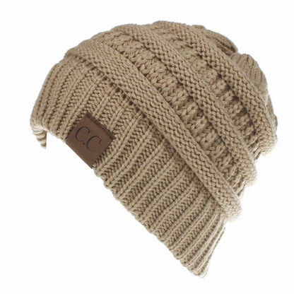 Cable Knit Ponytail Beanie™ — Freeze-Proof Warmth That Keeps Your Hair Flawless All Day