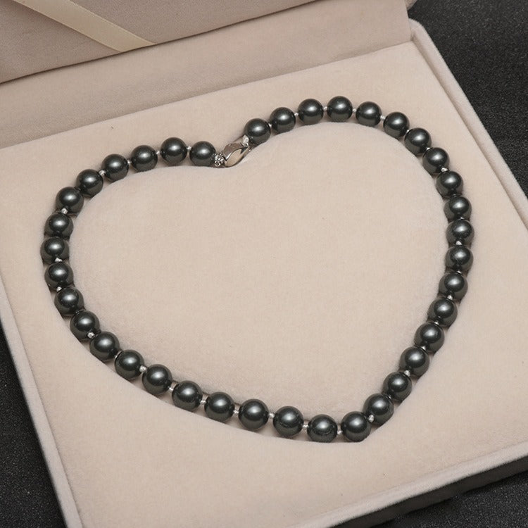 LuxeVera™ Pearl Necklace — Command Every Room with Timeless, Hypnotic Shine