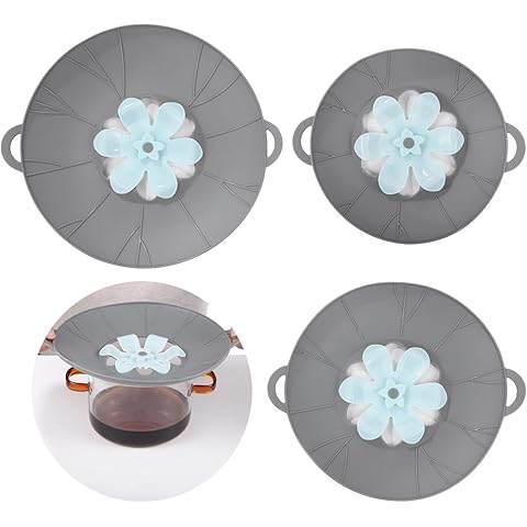 Set capace din silicon FlexiSeal™ — Preia controlul bucătăriei tale cu gătit fără vărsări și fără stres