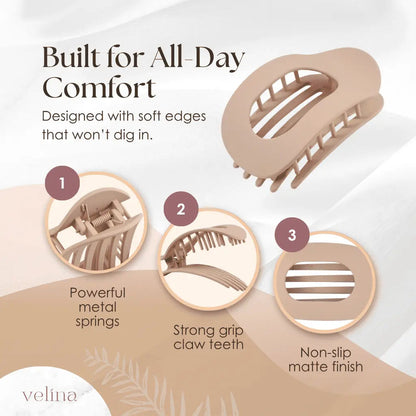 VelvetClasp™ — Experience All-Day Luxury Hold Without a Single Pinch