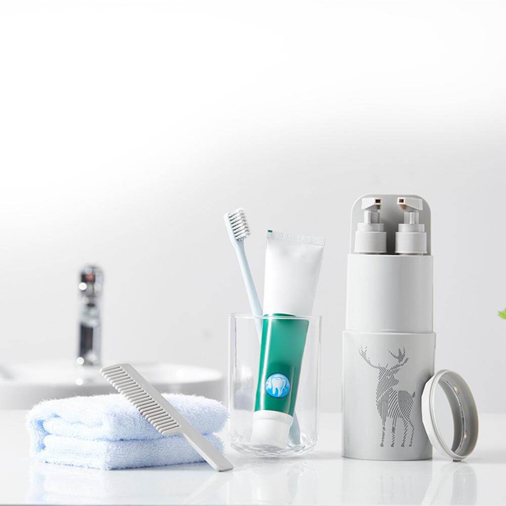 UltraTrove™ cestovný umývací pohár — Cestujte múdrejšie s bezchybným, bezstresovým balením vždy