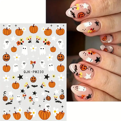 Halloween Nail Art Stickers 7$ TODAY ONLY