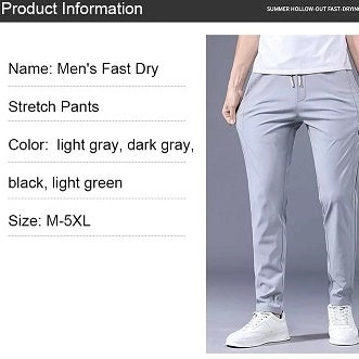 Men‘s Fast Dry Stretch Pants