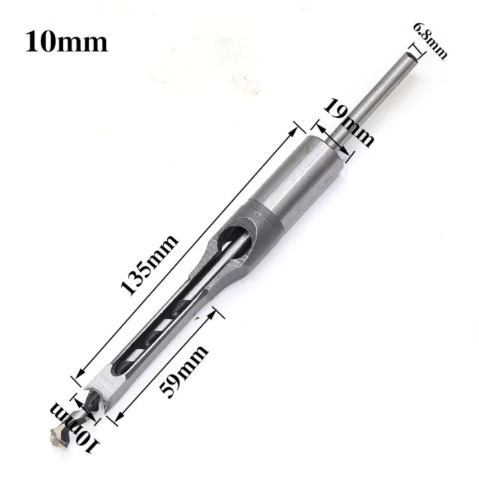 Woodworking square head wood chisel