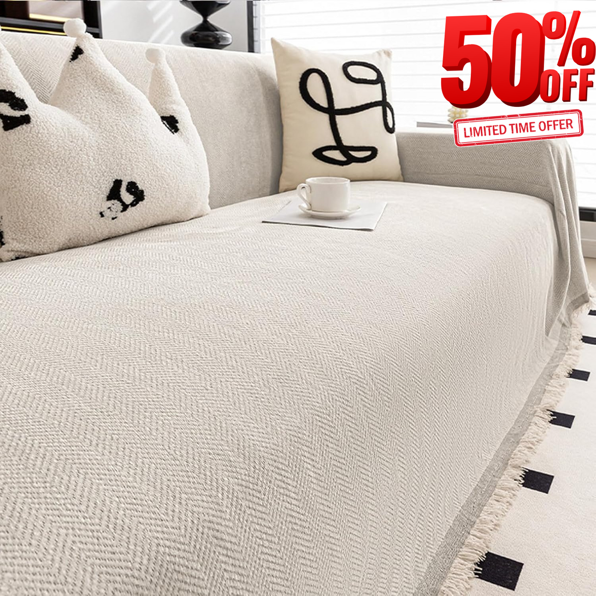 Haven Sofaovertrekk™ — Enkel rustning som holder sofaen din plettfri og stilig