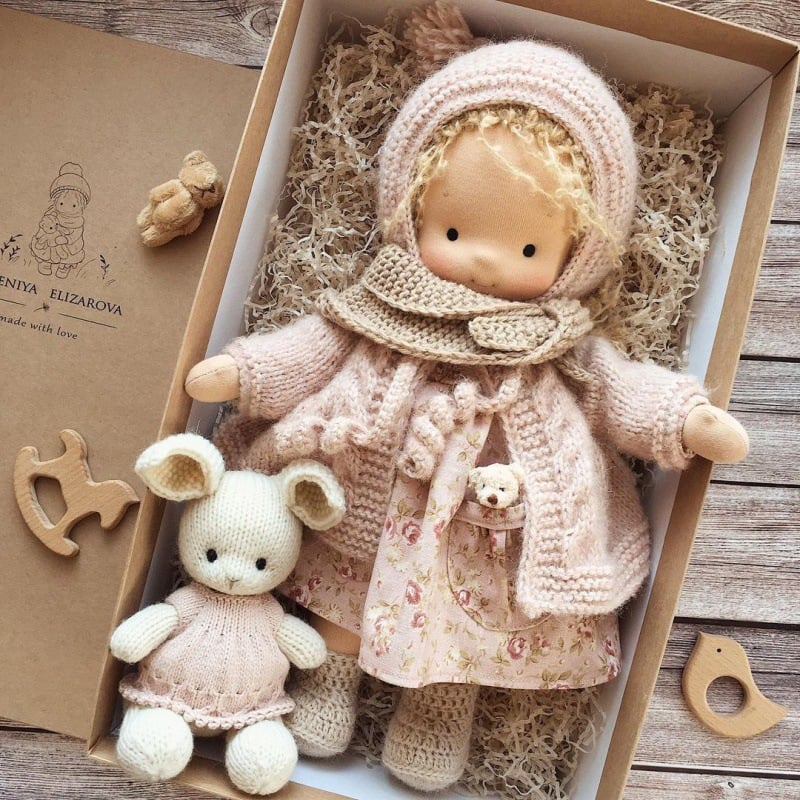 Best Gift for Kids-Handmade Waldorf Doll