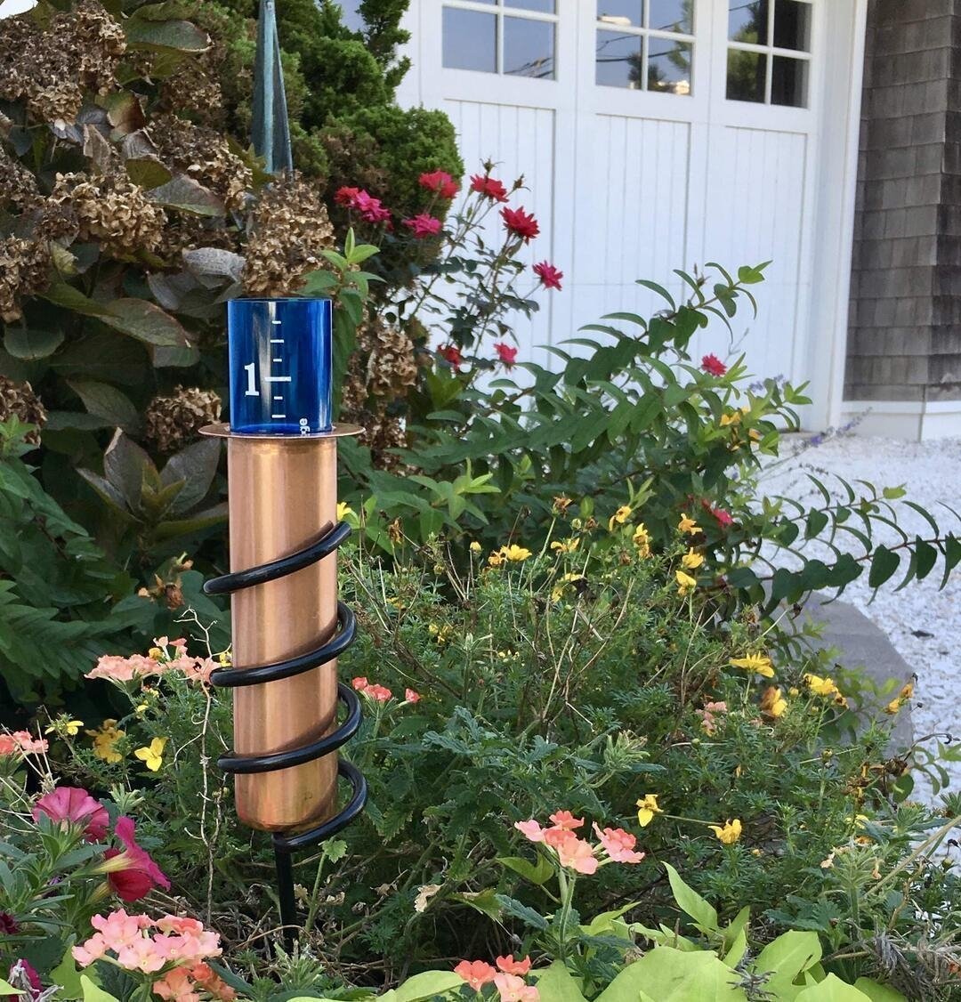 Copper Rain Gauge™ — Transform Your Garden Into a Spellbinding Rain Dance Experience